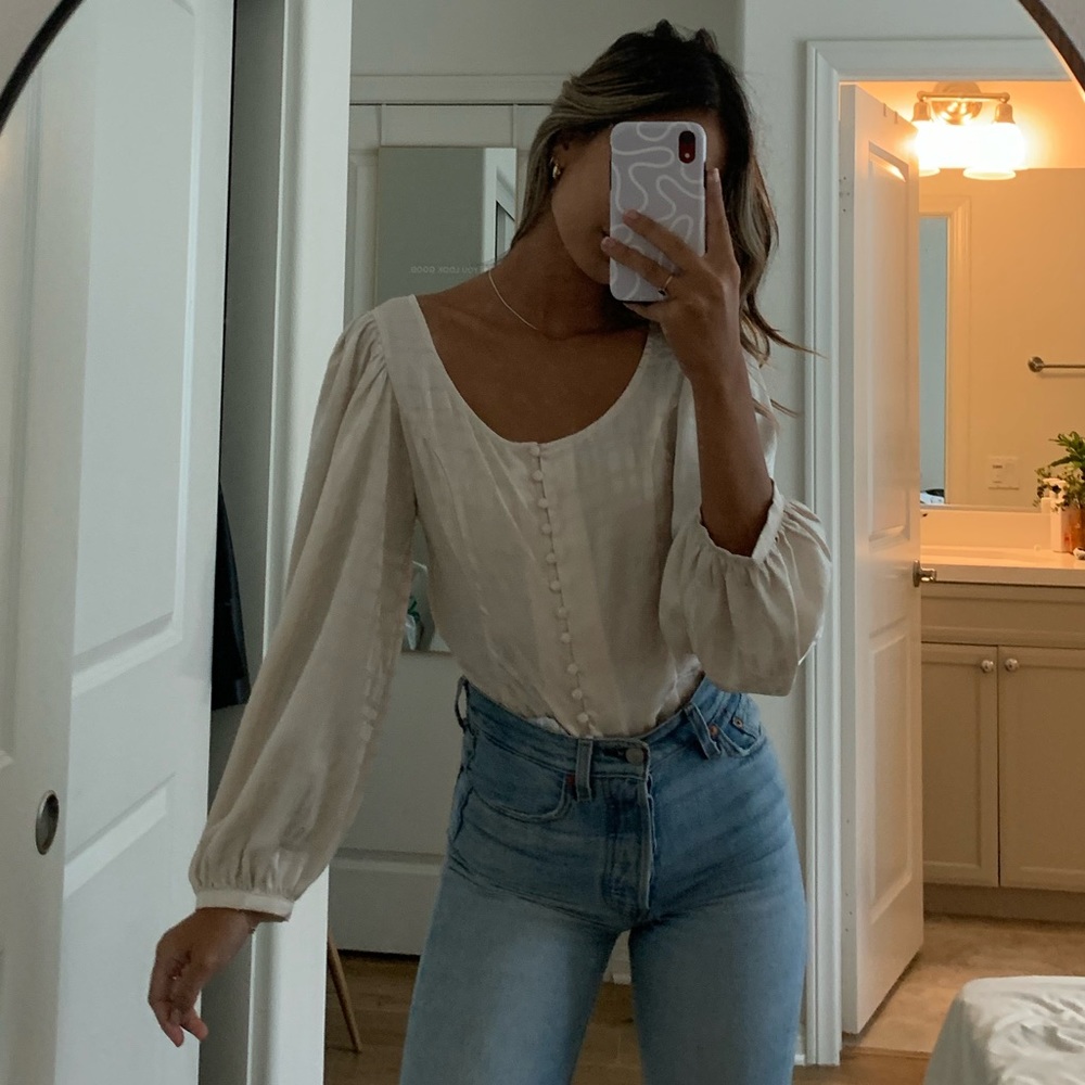 Satin blouse